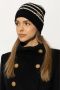 Balmain Gestreepte hoed Black Dames - Thumbnail 2