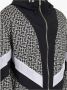 Balmain Ivoor Nylon Jas met Rits en Capuchon Black Heren - Thumbnail 1
