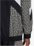 Balmain Ivoor Nylon Jas met Rits en Capuchon Black Heren - Thumbnail 2