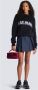 Balmain Zwarte Sweaters met trasterende Voorkant Black Dames - Thumbnail 3