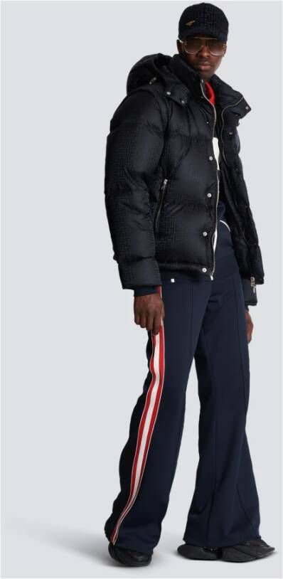 Balmain Bomberjack met monogram Blauw - Foto 3