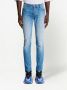 Balmain Slim Fit Denim Jeans Blauw Heren - Thumbnail 2