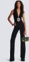 Balmain Flared jumpsuit Zwart - Thumbnail 2