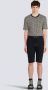 Balmain Cotton shorts with flocked Paris logo Zwart Heren - Thumbnail 2
