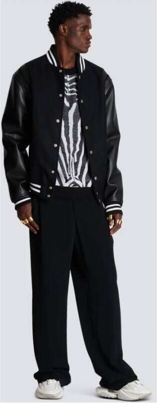 Balmain Knitwear Zwart Heren