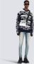 Balmain Trui met logoprint Blauw - Thumbnail 4