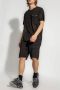 Balmain Vernietigd houtskool effect Bermuda Black Heren - Thumbnail 2