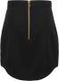 Balmain Hoge Taille Minirok Flatterende Pasvorm Zwart Dames - Thumbnail 2