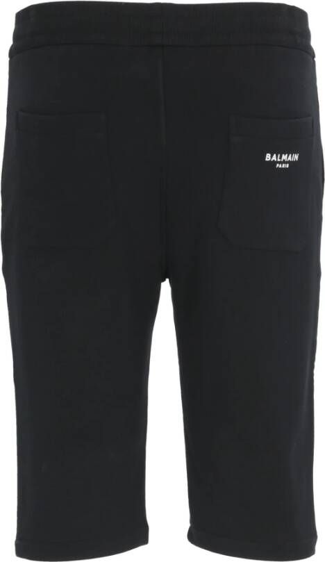 Balmain Lange shorts Black Heren