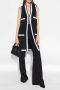 Balmain Lange Gebreide Vest met Kant Black Dames - Thumbnail 2