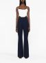 Balmain Marineblauwe Uitlopende Getailleerde Broek Blauw Dames - Thumbnail 3