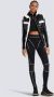 Balmain Legging met contrasterend stiksel Zwart - Thumbnail 2