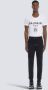Balmain Logo bedrukte katoenen joggingbroek logo printed cotton jogging bottoms Black Green Heren - Thumbnail 2