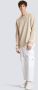 Balmain Shirt met lange mouwen en verschillende materialen Beige Heren - Thumbnail 3