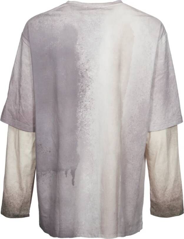 Balmain T-shirt met logoprint Grijs - Foto 5