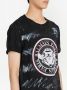 Balmain Ebe Noir Blanc Rouge Losse T-Shirt Black Heren - Thumbnail 4