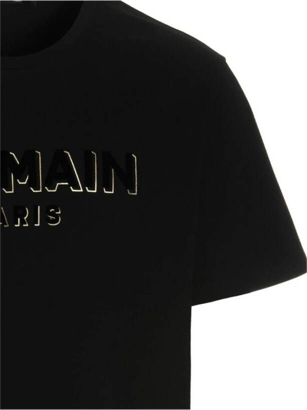 Balmain MenT-Shirt Zwart Heren