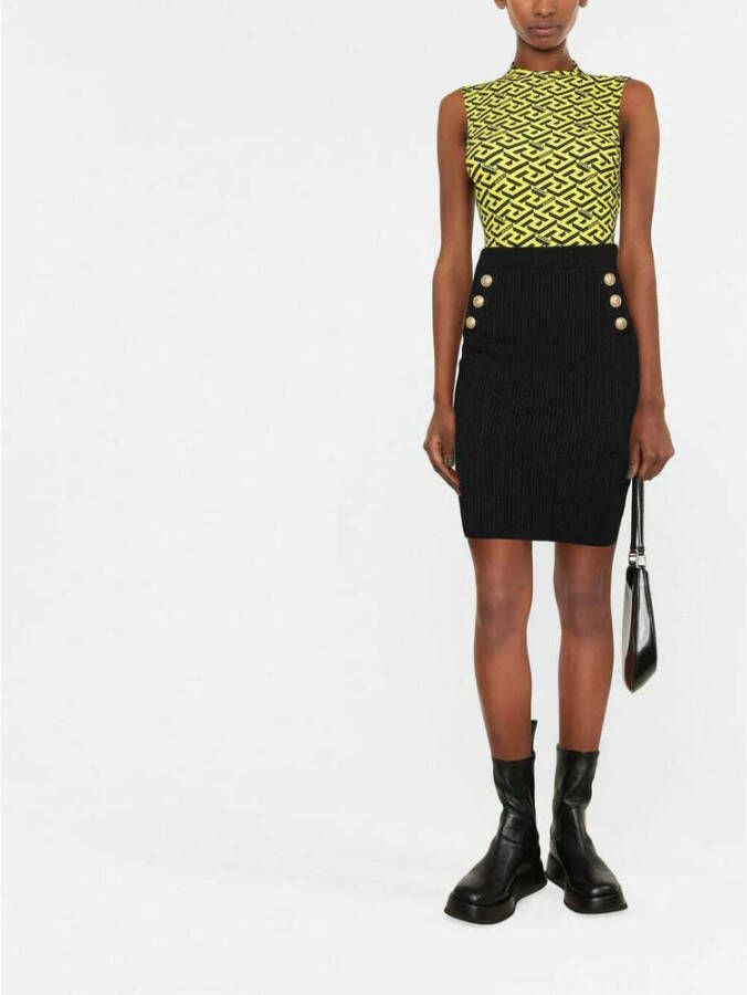 Balmain High waist rok Zwart - Foto 2