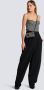 Balmain Sac B-Buzz mini en jacquard monogramme Mini B-Buzz tas in jacquard monogram Black Dames - Thumbnail 2