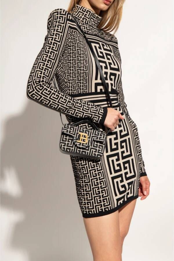 Balmain Mini schoudertas Zwart Dames