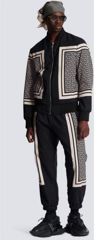 Balmain Jack met monogramprint Zwart - Foto 6