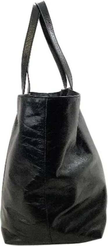 Balmain Pre-owned Leather handbags Zwart Dames