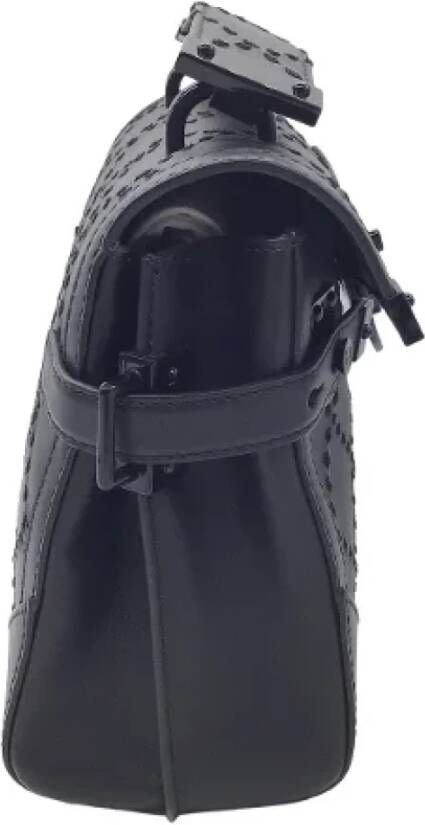 Balmain Pre-owned Leather shoulder-bags Zwart Dames