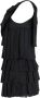 Balmain Pre-owned Polyester dresses Black Dames - Thumbnail 1