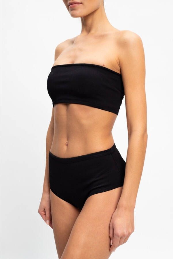 Balmain Ribbed briefs Zwart Dames