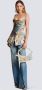 Balmain Korset top Blauw - Thumbnail 4