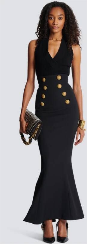 Balmain Gebreide haltertop Zwart - Foto 2