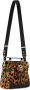 Balmain B-Buzz 23 bag in leopard-effect leather Brown Dames - Thumbnail 2