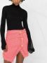 Balmain Korte Tweed Rok Pink Dames - Thumbnail 2