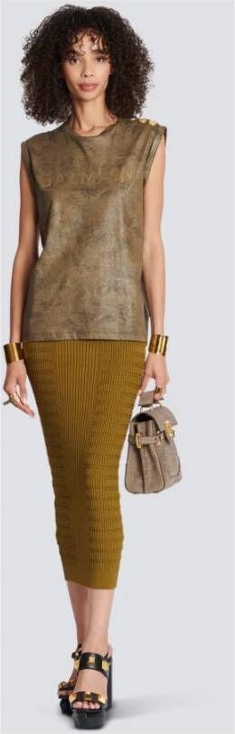 Balmain Tops Bruin - Foto 5