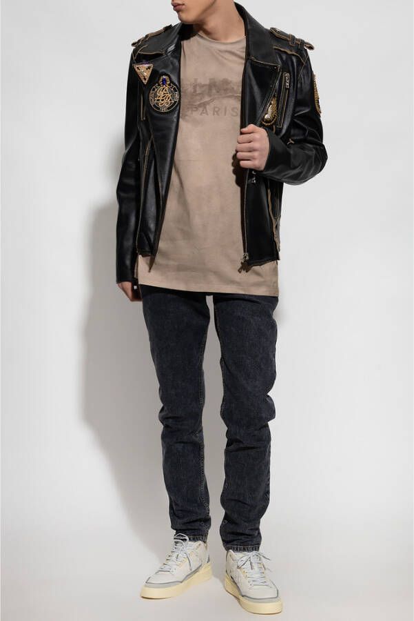 Balmain Slim-fit grijze jeans Grijs Heren