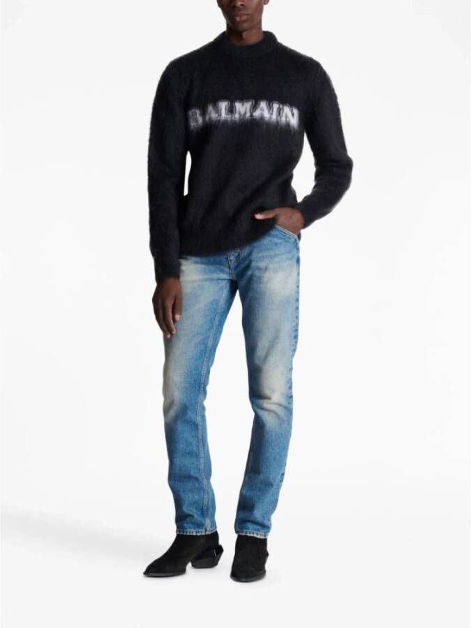 Balmain Stijlvolle Kledingcollectie Zwart Heren