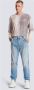 Balmain Luxe Monogram Straight-Leg Jeans Blauw Heren - Thumbnail 2