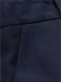Balmain Marineblauwe Uitlopende Getailleerde Broek Blauw Dames - Thumbnail 2