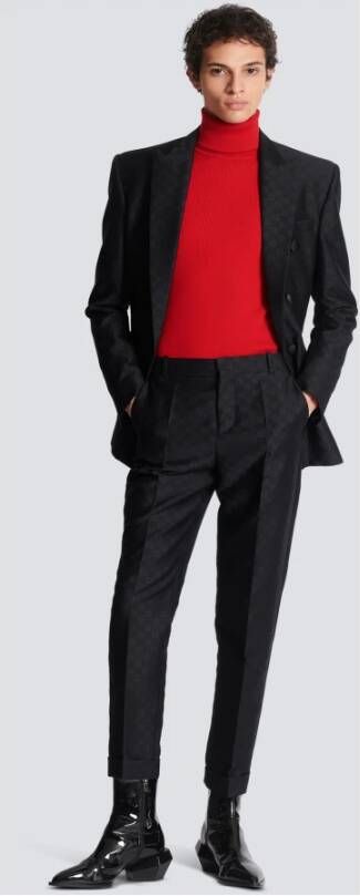 Balmain Straight pantalon Zwart - Foto 5