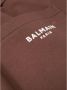 Balmain Stijlvolle Bruine Slim Fit Sweatpants Bruin Heren - Thumbnail 2