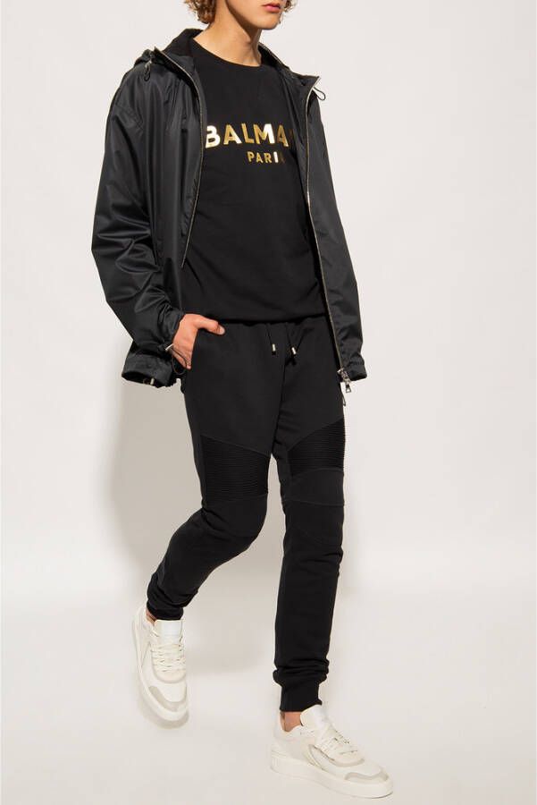Balmain Trainingsbroek met logoprint Zwart - Foto 6