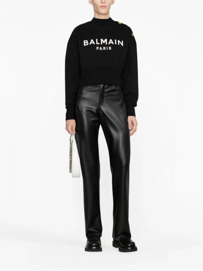 Balmain Sweater met logoprint Zwart - Foto 2