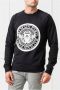 Balmain Iconische Katoenen Sweatshirt voor Casual Garderobe Black Heren - Thumbnail 2