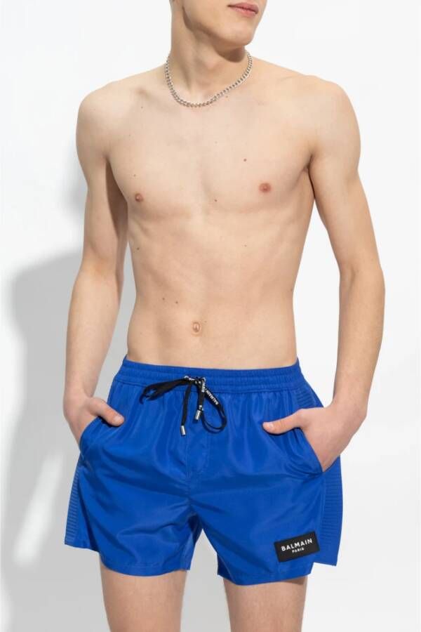 Balmain Zwembroek Blauw Heren