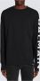Balmain T-shirt met lange mouwen Zwart - Thumbnail 8