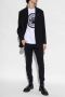 Balmain Zwart T-shirt met korte mouwen en logo print Wit Heren - Thumbnail 3