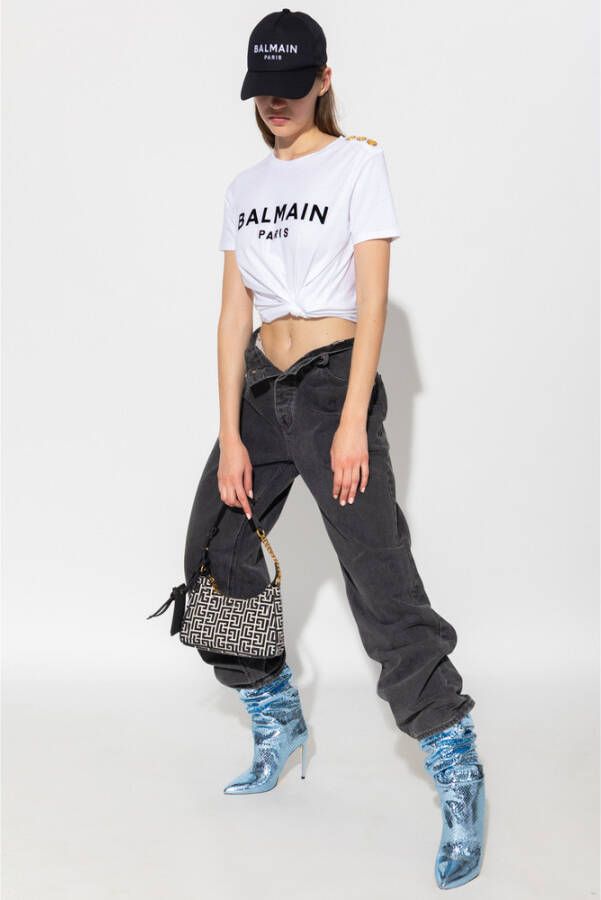 Balmain T-shirt Wit Dames