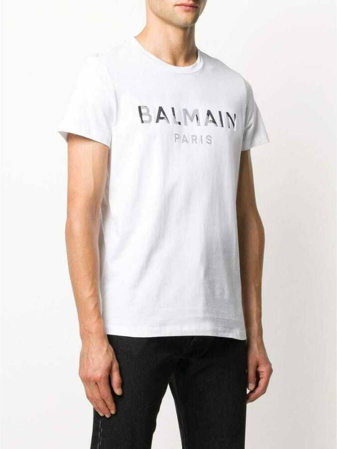 Balmain T-shirt Wit Heren
