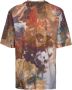 Balmain Oversized Pastel print T-shirt Meerkleurig Heren - Thumbnail 6