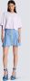 Balmain T-shirt met logopatch Wit - Thumbnail 3